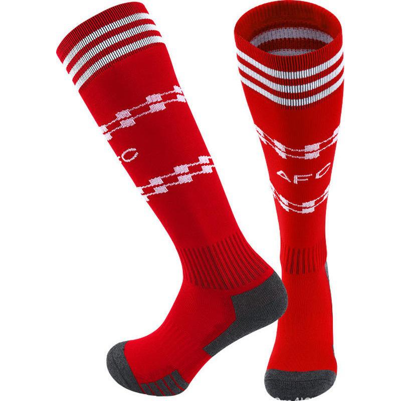 World Cup Over-the-Knee Football Socks - Argentina & Miami Barca Design for Adults & Kids