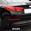 For KIA Optima K5 2011-15 Rear Bumper Fog Light Reflector Stop Light Rear Foglamp Fake Brake Lamp Warning Lamp Car Accessories