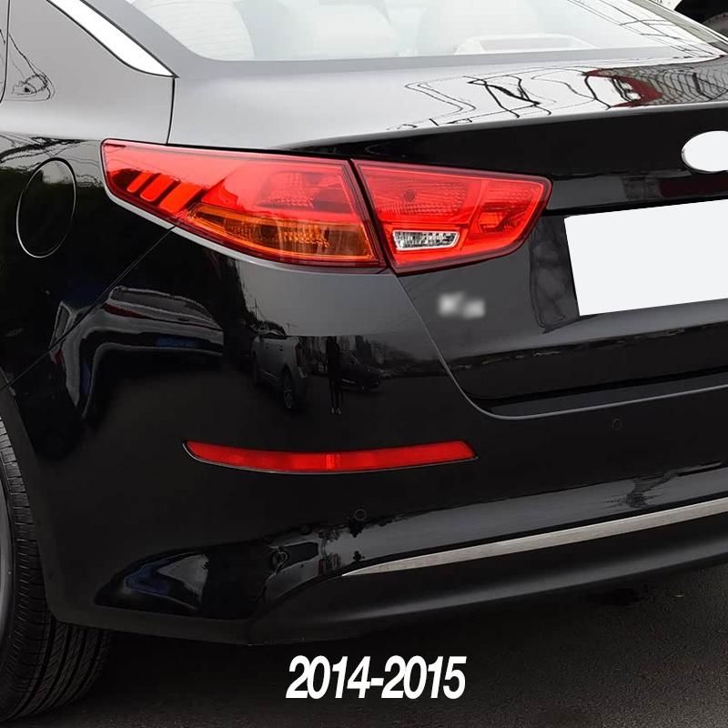 For KIA Optima K5 2011-15 Rear Bumper Fog Light Reflector Stop Light Rear Foglamp Fake Brake Lamp Warning Lamp Car Accessories