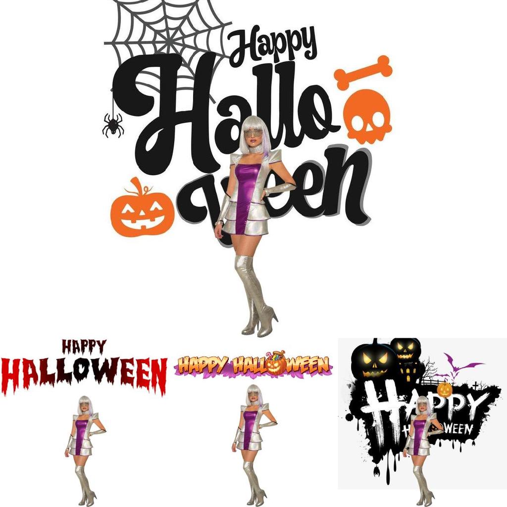 Elegant Women's Alien Astronaut Costume For Halloween Cosplay And Stage Performance M-xl Sizes