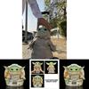 Star Wars Yoda Baby Grogu Plush Doll Exquisitely Crafted 11in Action Figure