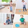 Kids Cleaning Set for Toddlers Pretend Play Educational Set with Kids Toddler Vacuum Floor Sweep Robot Broom Mop Brush Dust Pan