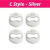 4PCS Car Door Lock Cover Logo Protection Stickers For KIA K3 K5 KX3 KX5 KX7 Sportage R Forte Carens Stinger Sorento Accessories YO7