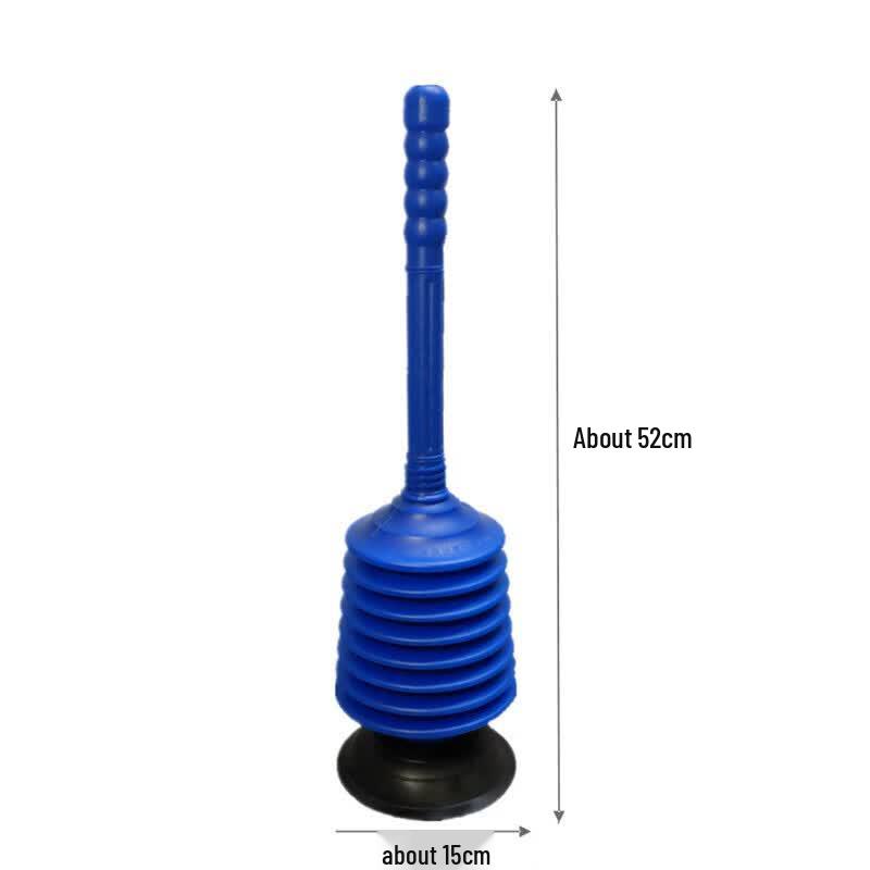 Manual Toilet and Drain Plunger
