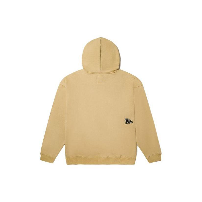 Vans Patchwork Letter Logo Embroidered Vintage American Sweatshirt Unisex sweatshirt Terracotta VN0002HBYUU