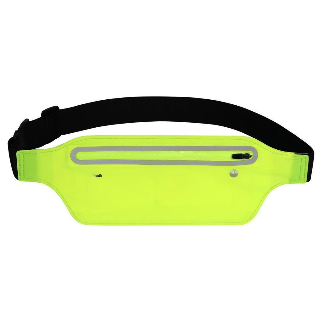 Ultra-thin Lycra Waterproof Running Waist Bag with Three Pockets and Large Capacity