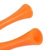 100Pcs/Set Plastic Golf Tees Wear-resisting Stable Creative 70mm Orange Plastic Golf Tees Sporting Devices for Home