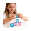 4-Pack Translucent Ice Cube Design Nee Doh Nice  Super Solid Squish Squeeze Toy Stress Relief Fidget Toy Set For Sensory Play