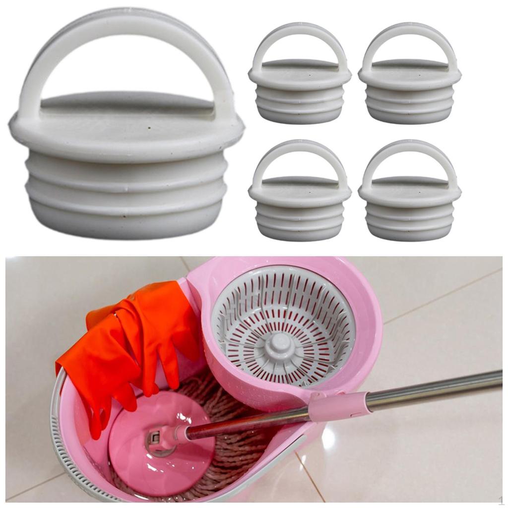 5 Pieces Mop Bucket Drain Stoppers Plug Easy Installation Accessories Replacement Silicone