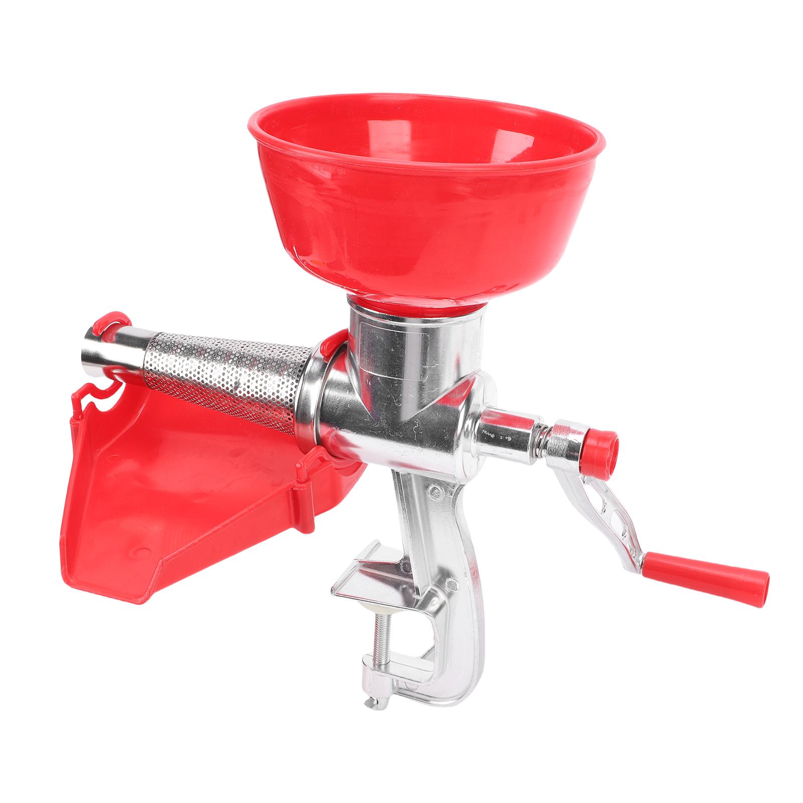 Konnwei Manual Tomato Strainer Aluminum Alloy Multipurpose Tomato Sauce Maker Food Mill For Vegetables Ginger Fruits Sauce