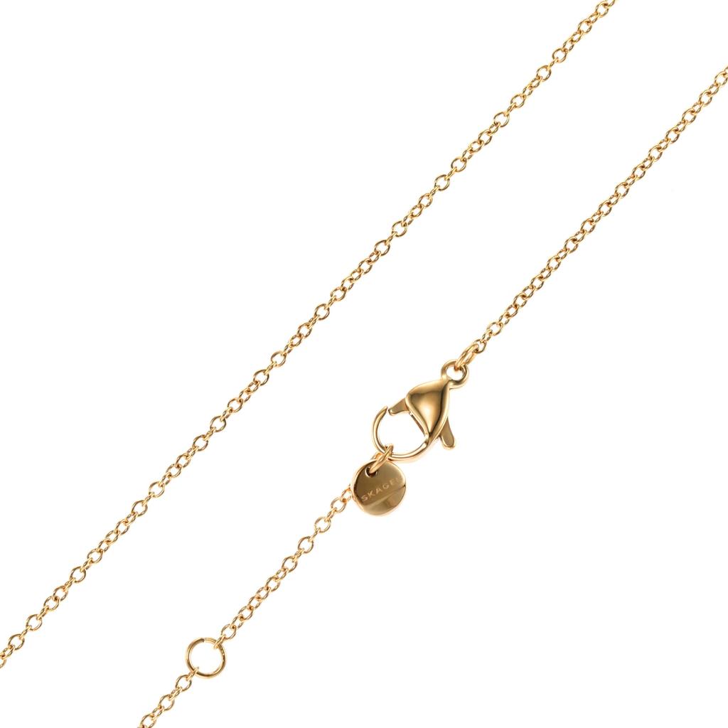 Skagen Women's Stainless Steel Heart Necklace, Gold SKJ1570710