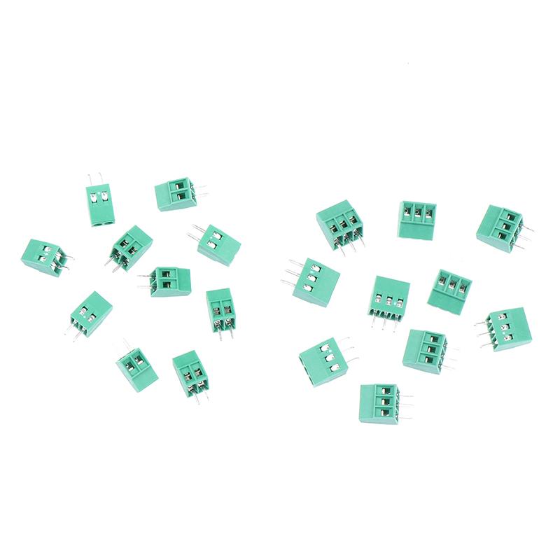10 buc. Kf128 2Pin 3Pin 2.54Mm 3.81Mm 5.08Mm Spațiere bloc terminale îmbinare tip șurub Pcb șurub terminal splicabil