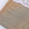 40pcs Covered Bag Burlap Lace Covered Pouch Covered Holder Vintage Christmas