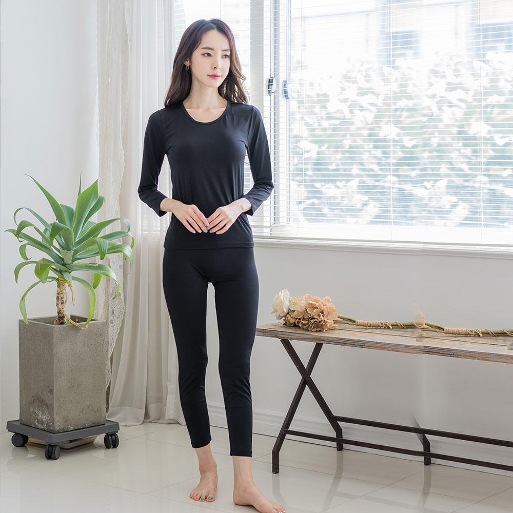 AONE [Set] Women'S Thermal Fleece-Lined Underwear 99003