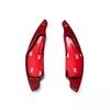 Real Carbon Fiber Shift Paddle Blade Car Steering Wheel Paddle Shifter Extension For Lexus IS XE20 IS250 IS300 IS350 2006-2013