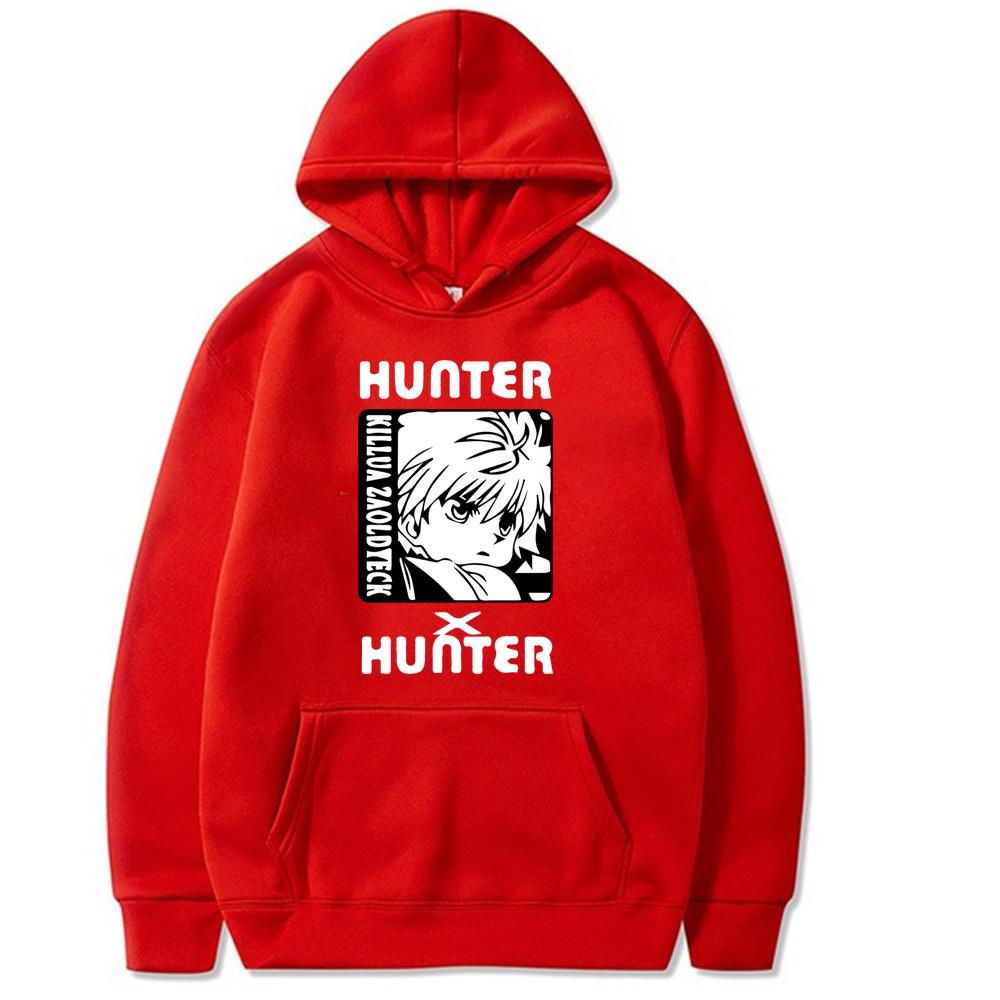 Japanese Animation HUNTER Men's Hoodie Autumn Sweatshirt Men Womnen Fashion Design Pullover Men's Fleece Hoodies