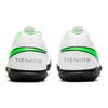 Nike Tiempo Legend 8 Club TF Bequeme Vielseitige Rutschfeste Strapazierfähige Low-Top Fußballschuhe Kinder Fußballschuhe Weiß Grün AT5883-030