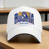 Casquette de Baseball Casual Printemps Bosnie Hajmo Bosna Fierté Héritage Graphique Randonnée Pêche Hip Hop Casquettes Casquettes de Baseball Protection Solaire