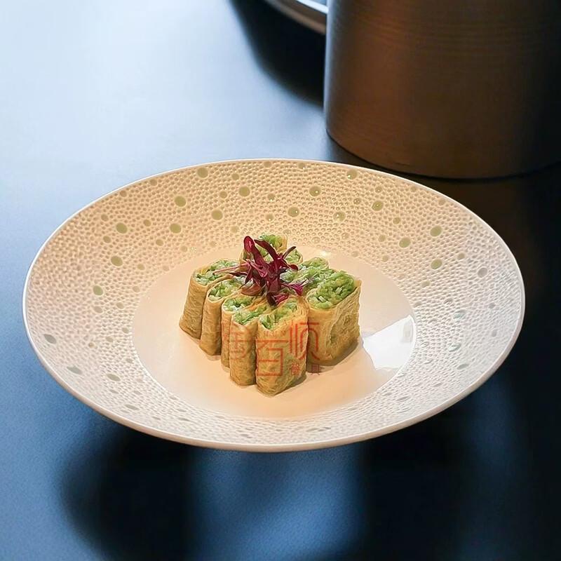 Naijiang Premium Chinese Ceramic Douli Serving Bowl