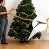 Detachable Plastic Christmas Tree Stand Heavy Duty Triangle Base for Xmas Tree Support Indoor Outdoor Christmas Decor Accessory