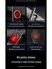 Magnetic Phone Car Mount with Cooling, Heating & 15W Wireless Fast Charging for Air Vent Navigation