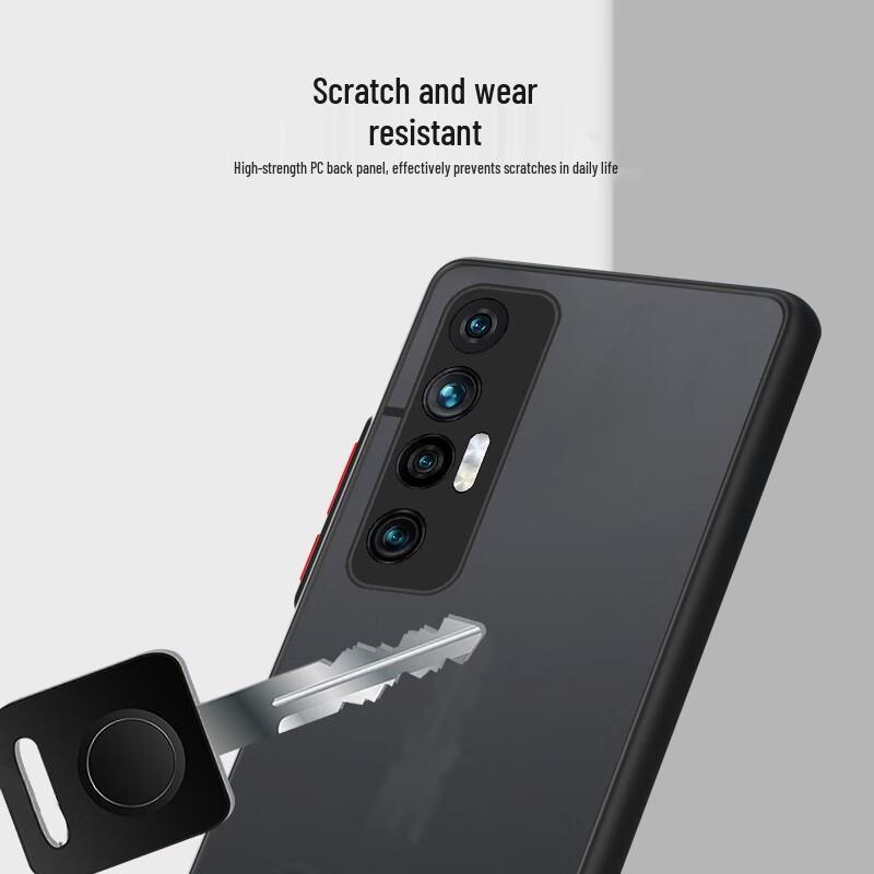 Baoxou Frosted Slim Full Lens Protection Phone Case for Xiaomi/Redmi
