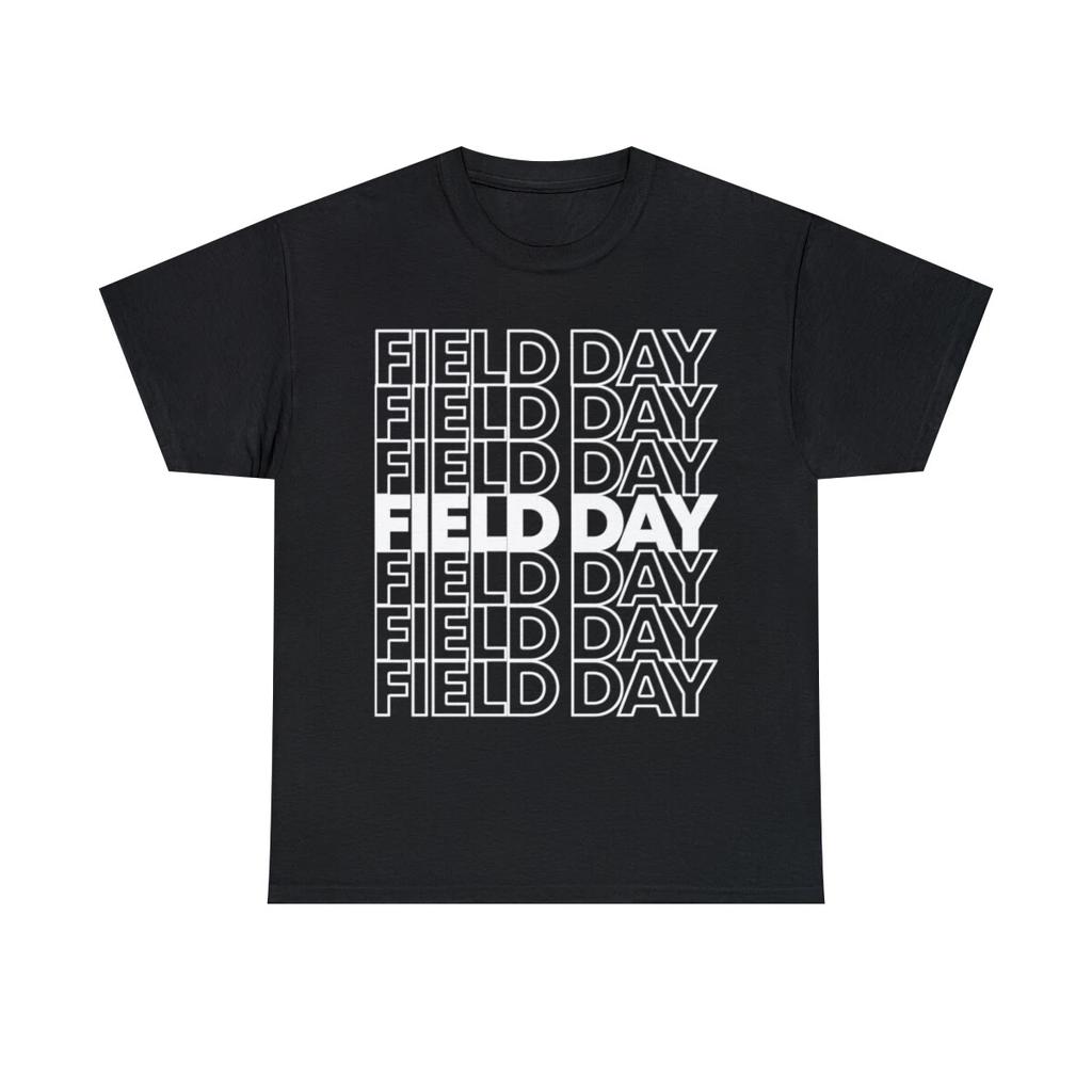 Retro Field Day Graphic Tee Shirt, S-5XL
