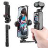 Telefonhalterung Feste Halterung für DJI Osmo Pocket 3 Fülllicht Stativklemme Handyhalterung mit 1/4-Zoll-Schraube & Blitzschuh