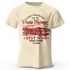 Heren T-shirt met opdruk van oude auto  Vintage Old School Grafische T-shirts voor Mannen Vrouwen Zomer Tops