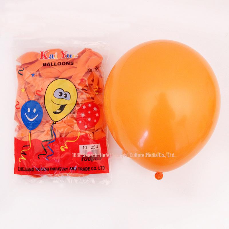 Hyatt 10-Inch Thickened Balloons for Birthday, Party & Wedding Decorations