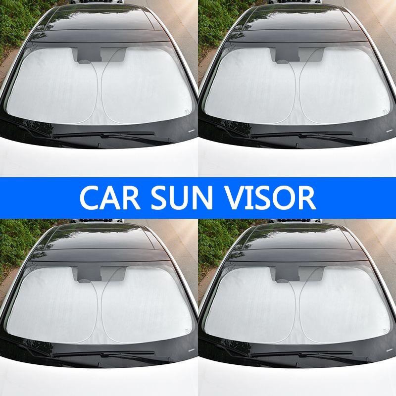 TXF4 Car Windshield Sun Shade Cover Visor Protect Anti UV Sun Windscreen Parasol For Mercedes Benz A C E W176 W177 W204 GLE GLA GLK