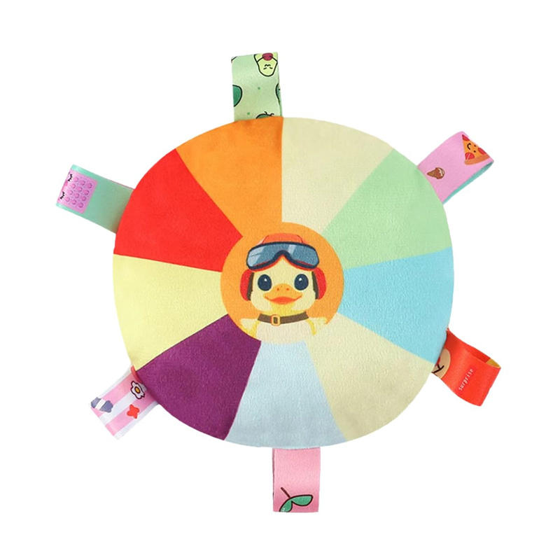 Dog Sounding Velvet Toy Bell Cartoon Toy Puppy Small Dog Teddy Teeth Grinding Toy wear-resistant bite-resistant Pet Toy