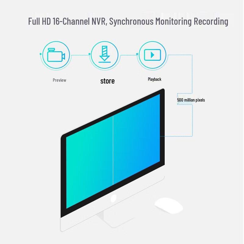 TP-Link 16-Channel 8MP H.265 Network Video Recorder (CN version)