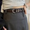 Classic Elegant Womens Waist Belt With Metal Buckle For Trendy Looks In Any Season