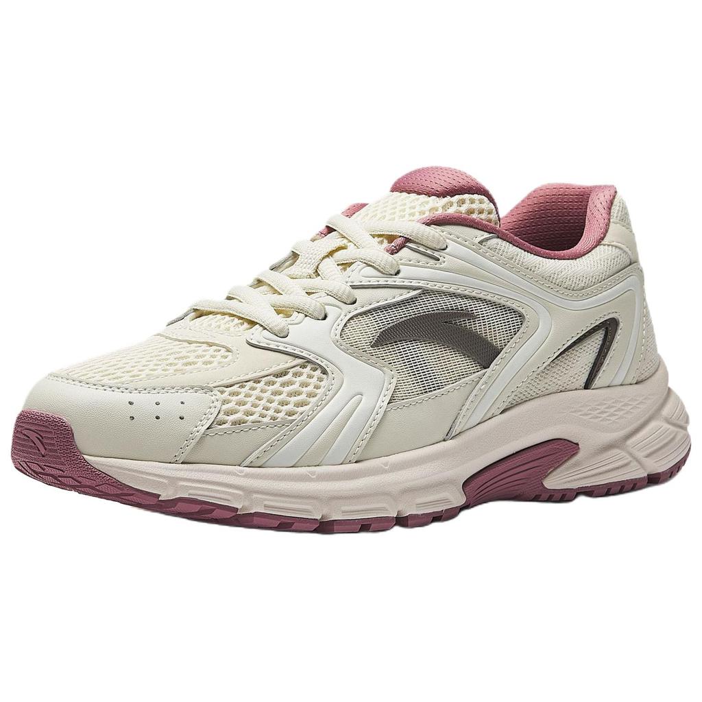 Anta Comfort Upgrade Retro Fashion Height Increasing Lightweight Breathable Low Top Casual City Commuting Running Shoes Women Sneaker 922535592-7