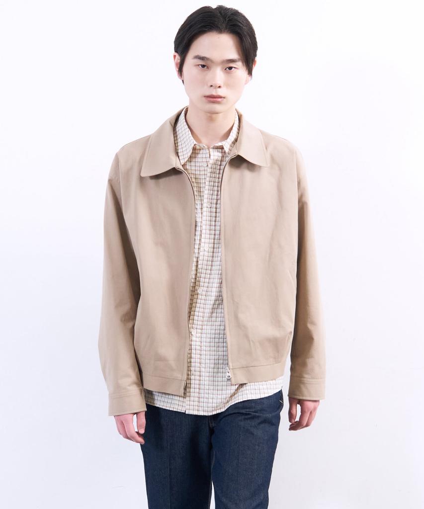 Plac Cotton Blouson Jumper Beige