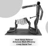 Spring Man Desk Toys Hilarious Gag Favors Spring Man Desk Toy for Desktop Amusement Home Office Colleagues Gag Favors Party