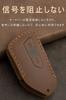 Key Case for Volkswagen, Smart Key Case, Key Cover, Genuine Leather, 3 Button MT,