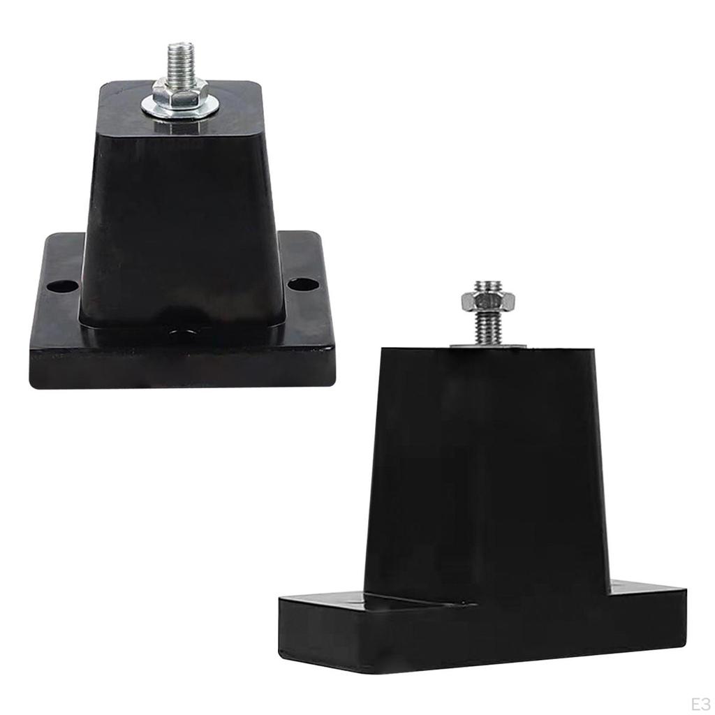 4 antivibrační podložky pro klimatizaci, izolátor vibrací venkovní základna mini-splitu