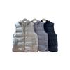 Womens Lightweight Hooded Down Vest Winter Warm Loose Fit Short Puffer Sleeveless Jacket Casual Daily Wear