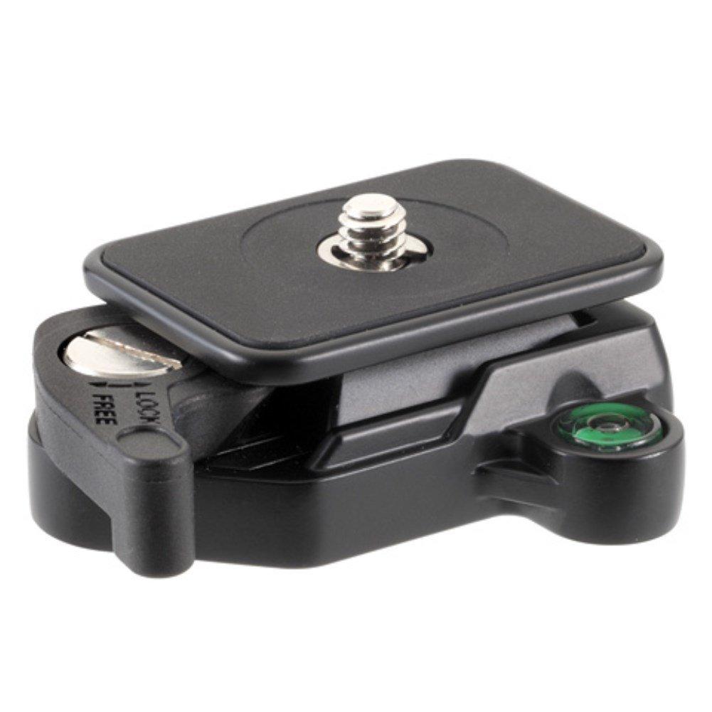 Velbon Tripod Accessory Quick Shoe Lever Lock 408594 QRA-4 Set, QRA-4 System, Magnesium,