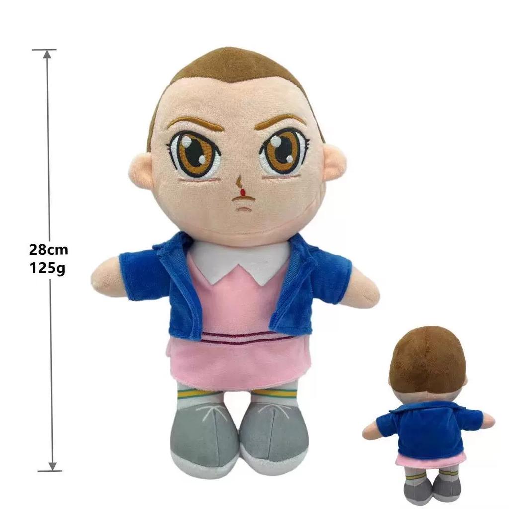 Cartoon Anime Plush Dolls Eleven Mike Demogorgon Stuffed Toy Man-Eating Flower Gift For Friends And Anime Lovers Halloween Decor