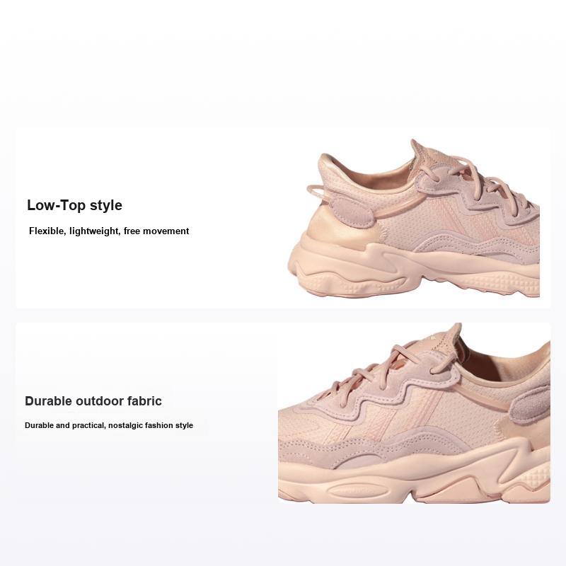 Adidas Originals J Низкие Спортивные Повседневные Кроссовки Розовые Детские Кроссовки FZ2655 36⅔