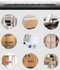 Electronic Keyless Invisible Cabinet and Drawer Lock for Saunas and Shoes