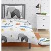 Roupillon Origatoon Duvet Cover Set - 2 Pcs - 140 X 200 - 100% Cotton - White