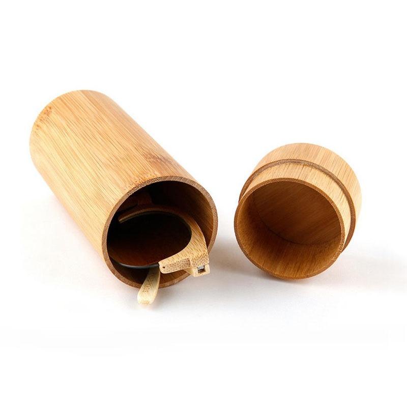 Vintage Handmade Men Women Bamboo Wooden Sunglasses Box Frame Glasses Case