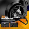 Upgraded H4/HB2/9003 Light Bulbs, 36000LM 600% Super Bright H4 Fog Bulbs, 1:1 Size, IP68, Plug And Play Halogen Replace Bulbs (Pack Of 2)