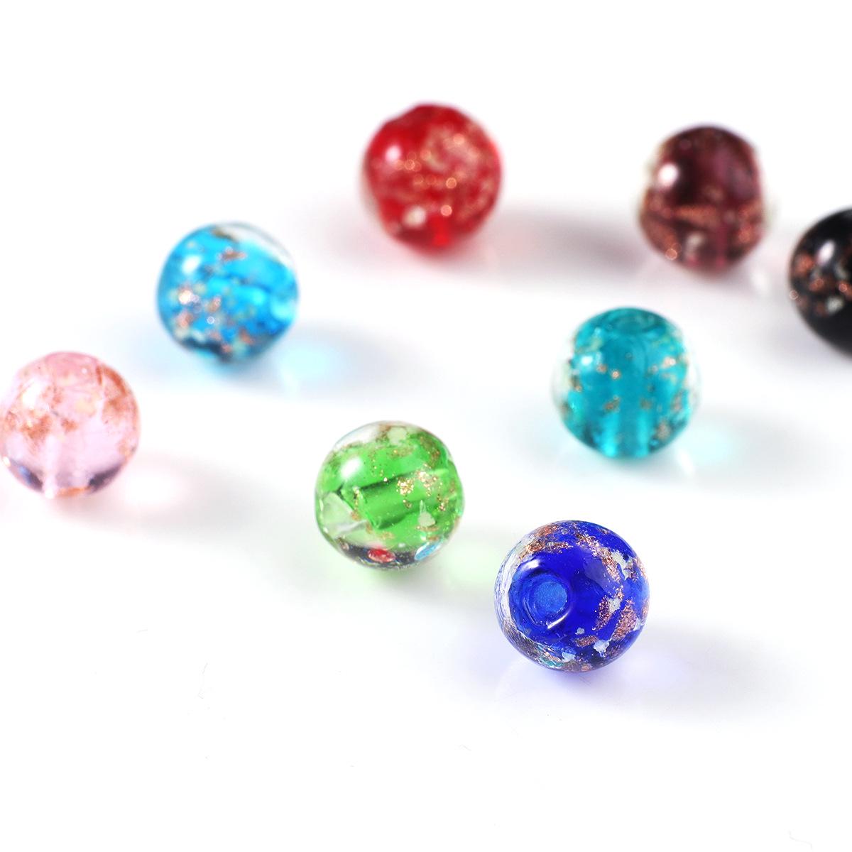 

Luminous Gold Crystal Glass Beads for DIY Handmade Jewelry and Bracelets