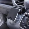 Tsuchiya Yac Product for Toyota 80 Series Noah Voxy Smartphone Tray Silver X 14 X Cm Vehicle-specific 15.19 8.2 SY-NV2