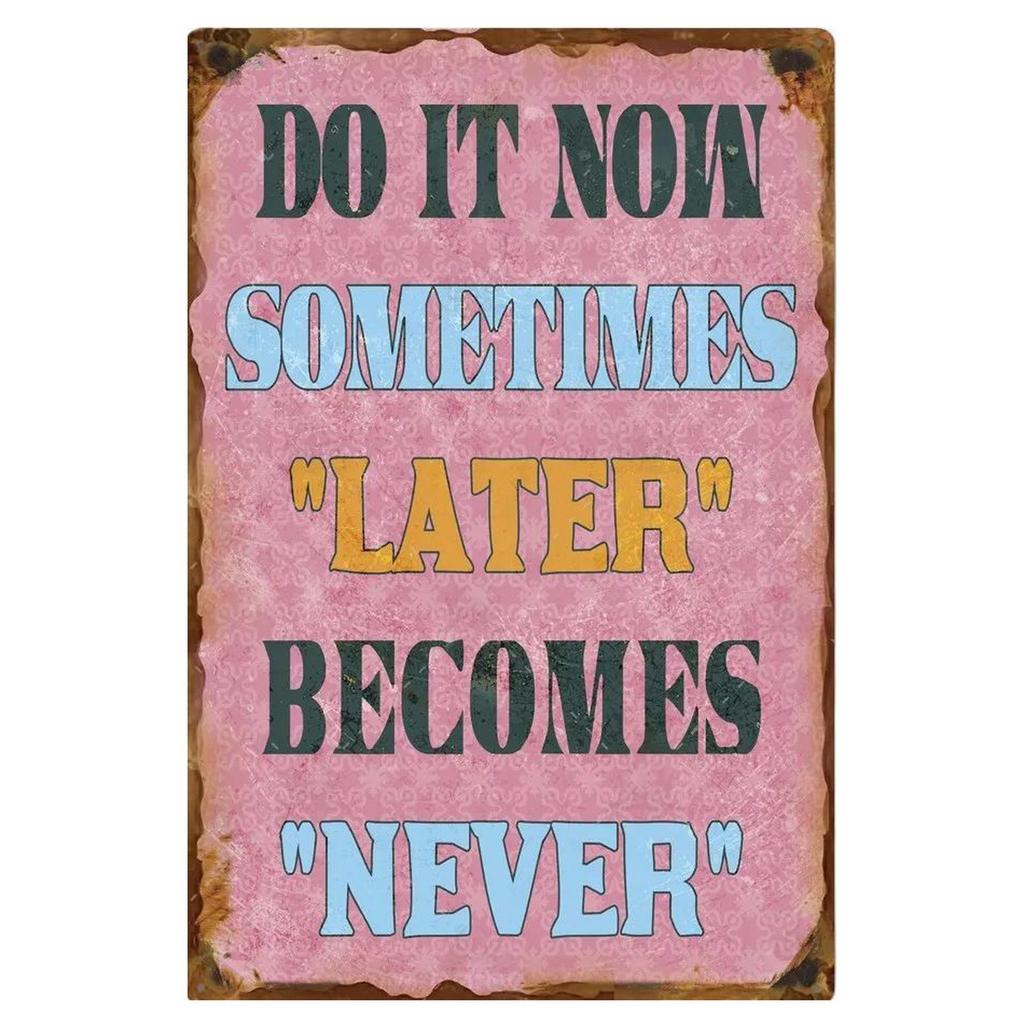Dream Big Quotes Plaque Metal Tin Signs Wall Decoration Vintage Art Posters Iron Painting for Man Cave Home Cafe Garden Club Bar